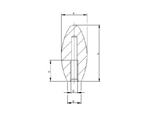 Bedienkopf IO - Technische Zeichnung | Kuala Kunststofftechnik GmbH