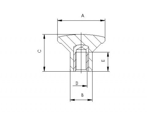 Bedienkopf PT - Technische Zeichnung | Kuala Kunststofftechnik GmbH