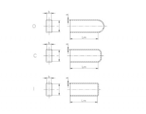 Griffe für Flachmaterial - Technische Zeichnung | Kuala Kunststofftechnik GmbH