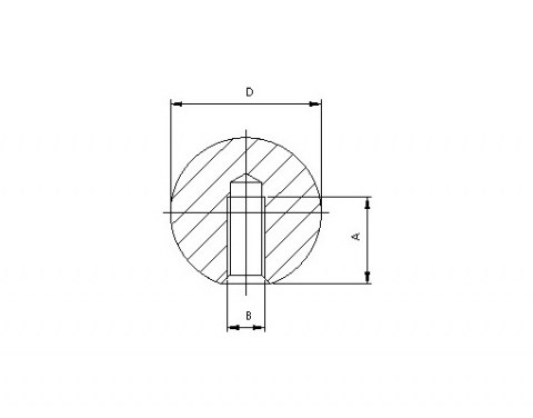 Kugelknöpfe SP - Technische Zeichnung | Kuala Kunststofftechnik GmbH