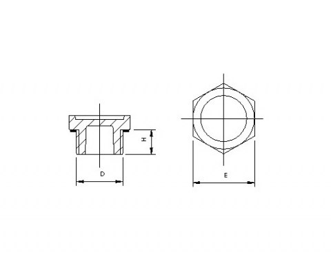 Öleinfüllschraube TC - Technische Zeichnung | Kuala Kunststofftechnik GmbH